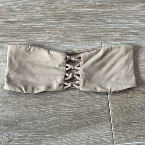 Bathing suit top, size small, reversible, super cute!